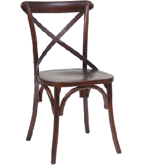 Crossback Chair - Resin Mahogany