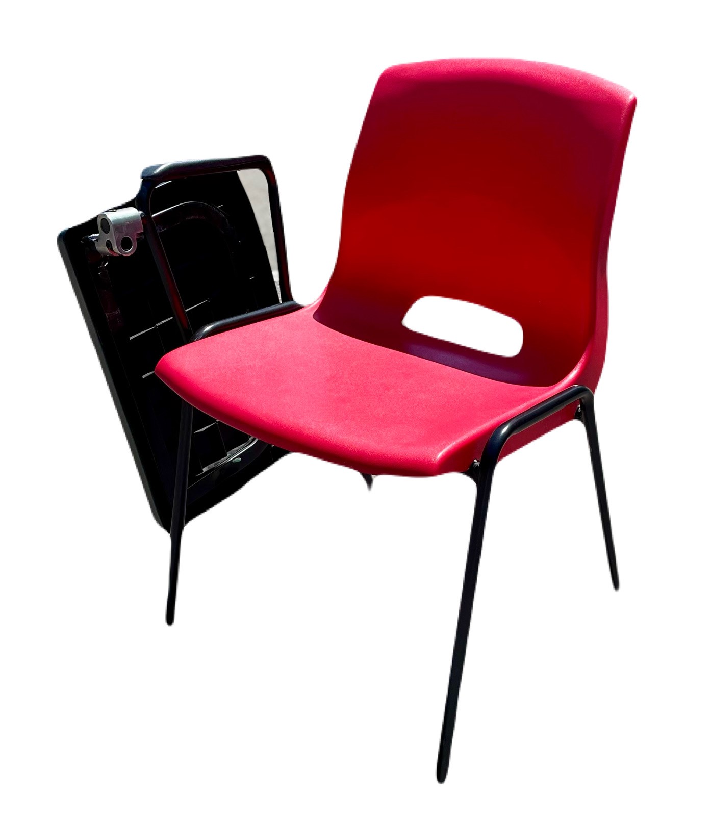 Red Chair with arm tablet - Image 2